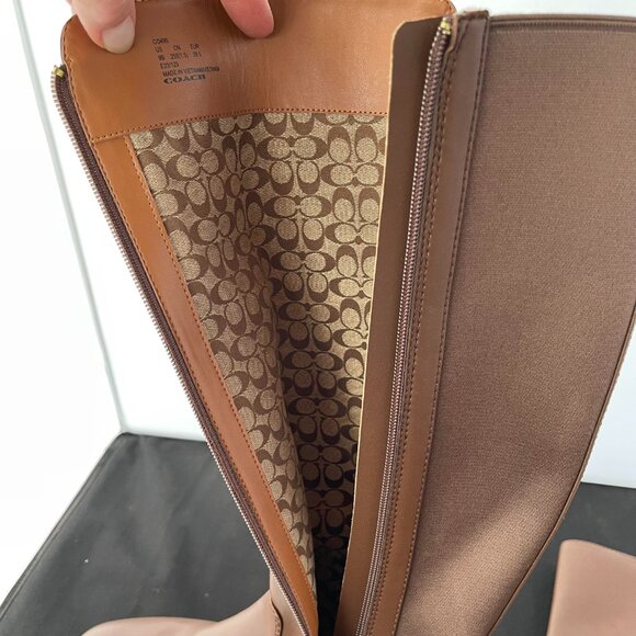 Coach Faith Women's Riding Boot - Picture 9 of 10